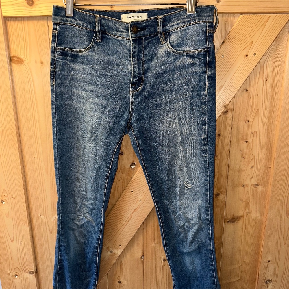 Pacsun Ankle Super Stretch Jeans Size 27